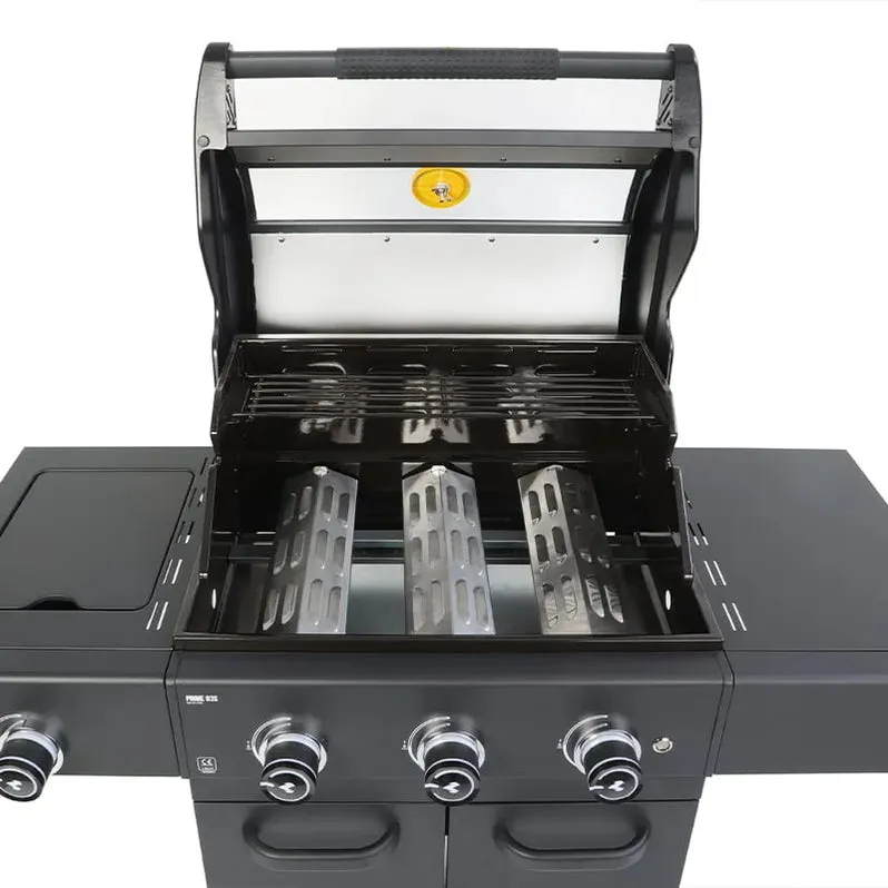 GRLLR Outdoor Kitchen Sink 4 Burner and Fridge