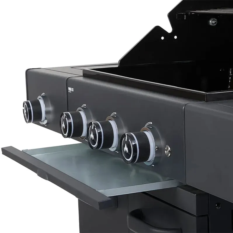 GRLLR Outdoor Kitchen Sink 4 Burner and Fridge