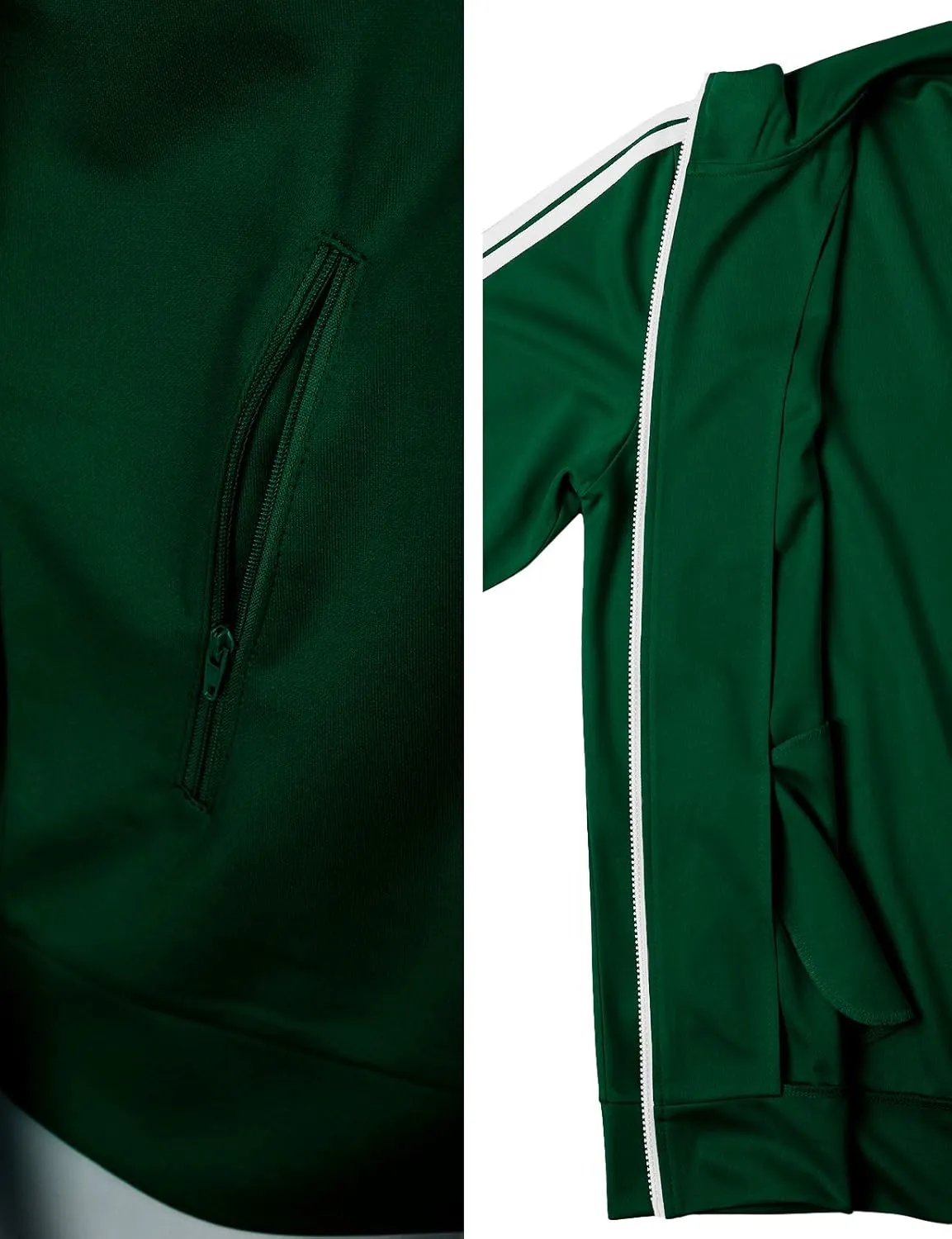 H2H Mens Active Slim Fit Track Lightweight Jacket Zip-up Long Sleeve