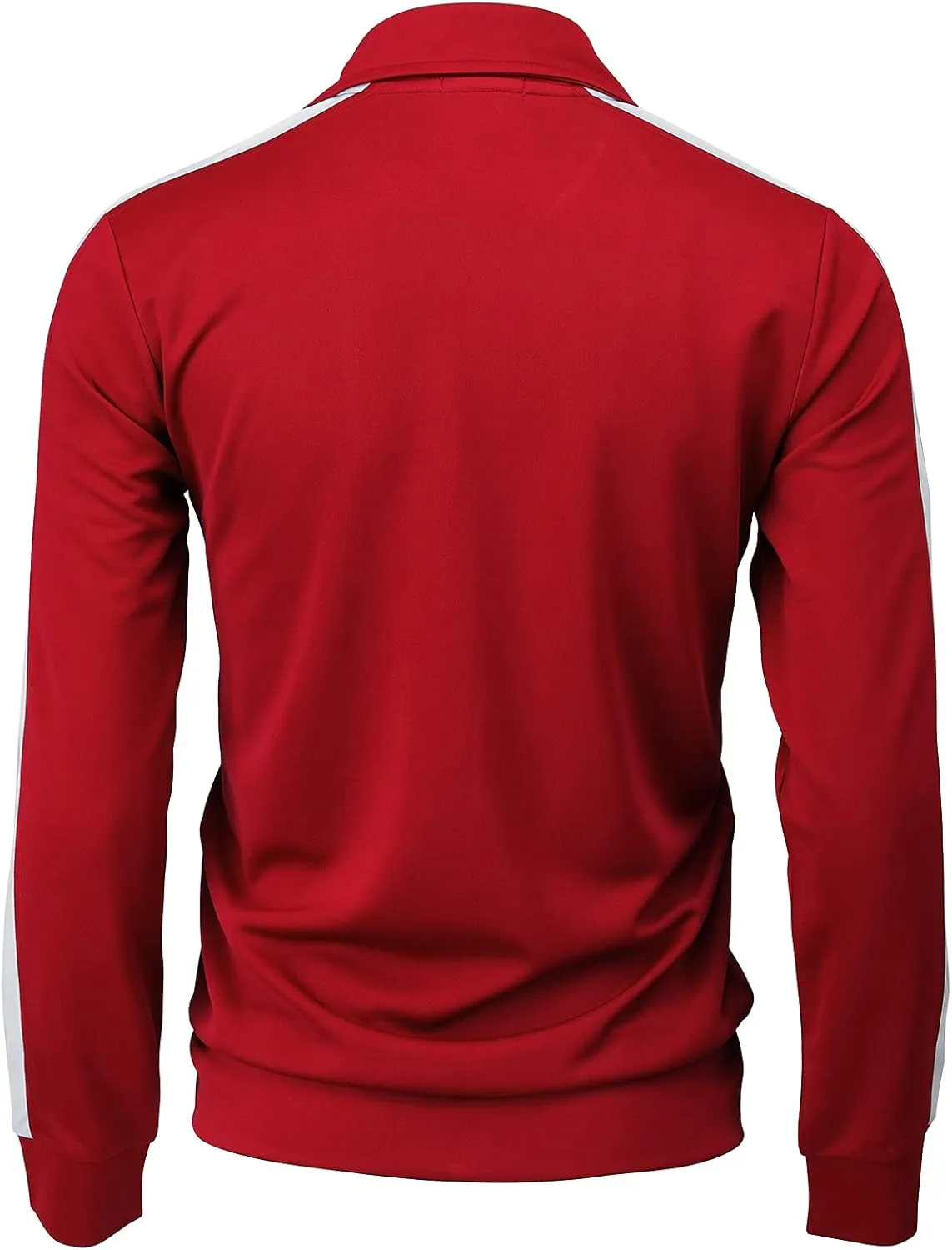 H2H Mens Active Slim Fit Track Lightweight Jacket Zip-up Long Sleeve