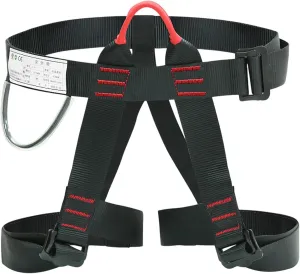 Half Body Roof Belt, Adjustable Waist Safety Belts for Climbing | Unisex 300kg Cargo Belt, Lightweight Safety Belt for Fire Rescue