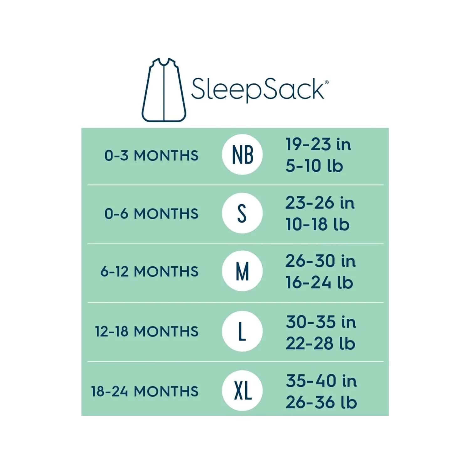 HALO Sleepsack, 100% Cotton Wearable Blanket, Swaddle Transition Sleeping Bag, TOG 0.5, Baby Blue, X-Large