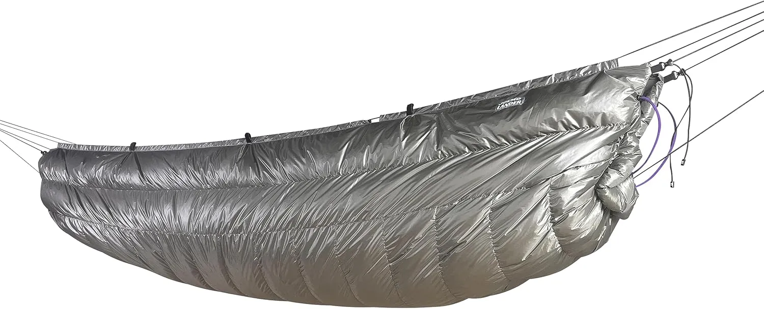 Hammock Down Under Quilt Backpacking Down Quilts Camping Down Sleeping Bag 800fp 3D Double Differential Cut Halo-350 (Halo 350 with Goose Down)