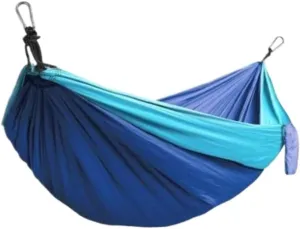 Hamock Outdoor Double Hammock Camping Single 210T Swing Hammock Nylon Outdoor Hammock Outdoor Parachute Cloth Hanmock(220 * 90cm)