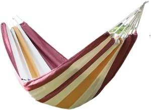 Hamock Thickened Cotton Canvas Camping Hammock Sheets Double Hammock Outdoor Camping Swing Dormitory Hanging Chair Hanmock(D)