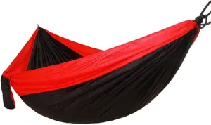 Hamocks Double Hammock Adult Outdoor Backpacking Travel Survival Sleeping Bed Portable Camping Parachute 260 * 140Cm Easy to Clean