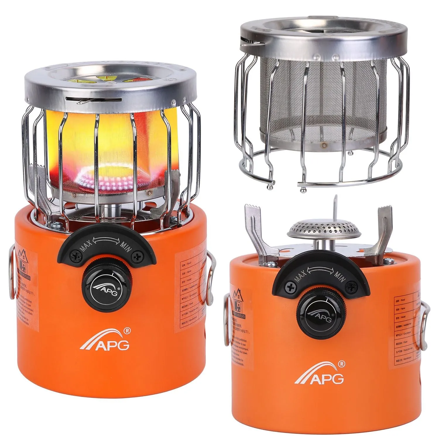 HeatForge Dual-Mode Outdoor Gas Stove & Heater