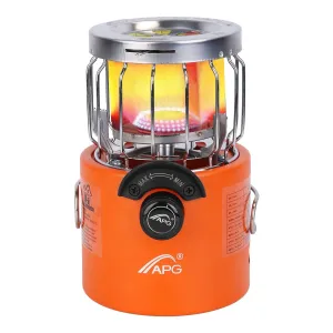 HeatForge Dual-Mode Outdoor Gas Stove & Heater