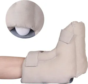 Heel Protectors for Bed Pressure Sores,Foot Boot Pillow Comfort Cushion for Bedridden Patients Remove Bedsores, Ankle Booties Pad for Ulcer Pain Relief While Sleeping