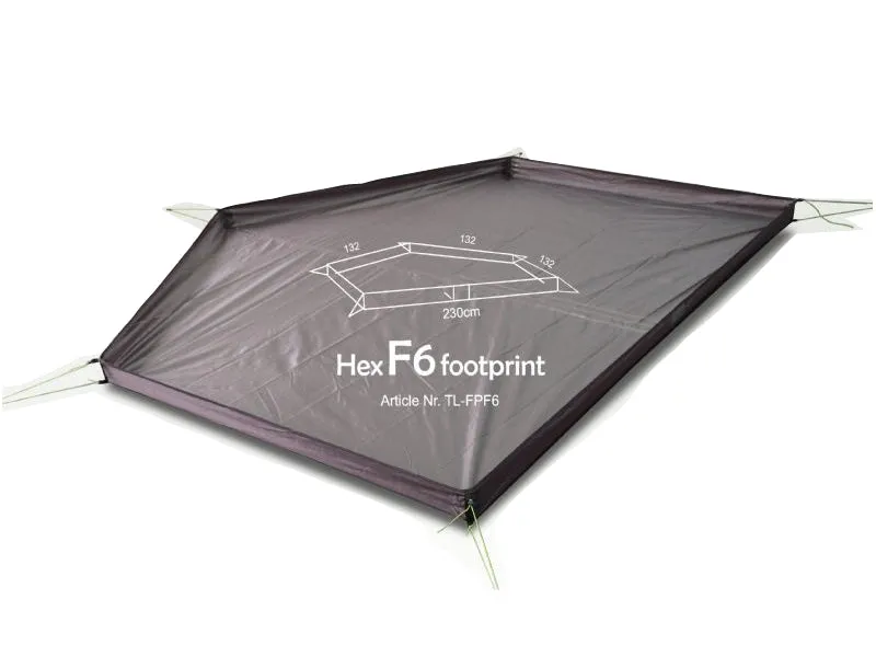 Hex F6 Footprint
