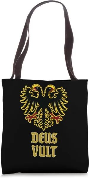 Holy Roman Catholic Empire Double Headed Eagle Crest Tote Bag