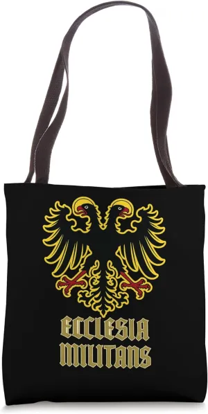 Holy Roman Catholic Empire Double Headed Eagle Crest Tote Bag
