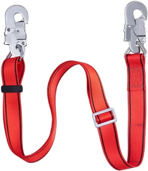 Hunting Safety Belt with Adjustable Lanyard, Tree Climbing Belt Restraint Lanyard