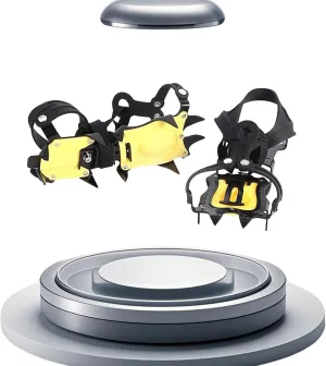Ice Cleats - Crampons Spikes for Robust Traction, Unisex Ice Cleats for Shoes and Boots - Ideal for Mountaineering and Ice Climbing