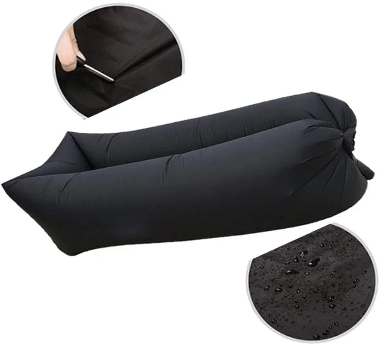 Inflatable Lounger Air Chair Sofa Bed Lazy Bag Sofa Been Sleeping Sand Beach Lay Bag Couch