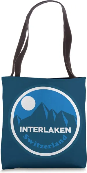 Interlaken Switzerland - Swiss Mountain Climbing Suisse Gift Tote Bag