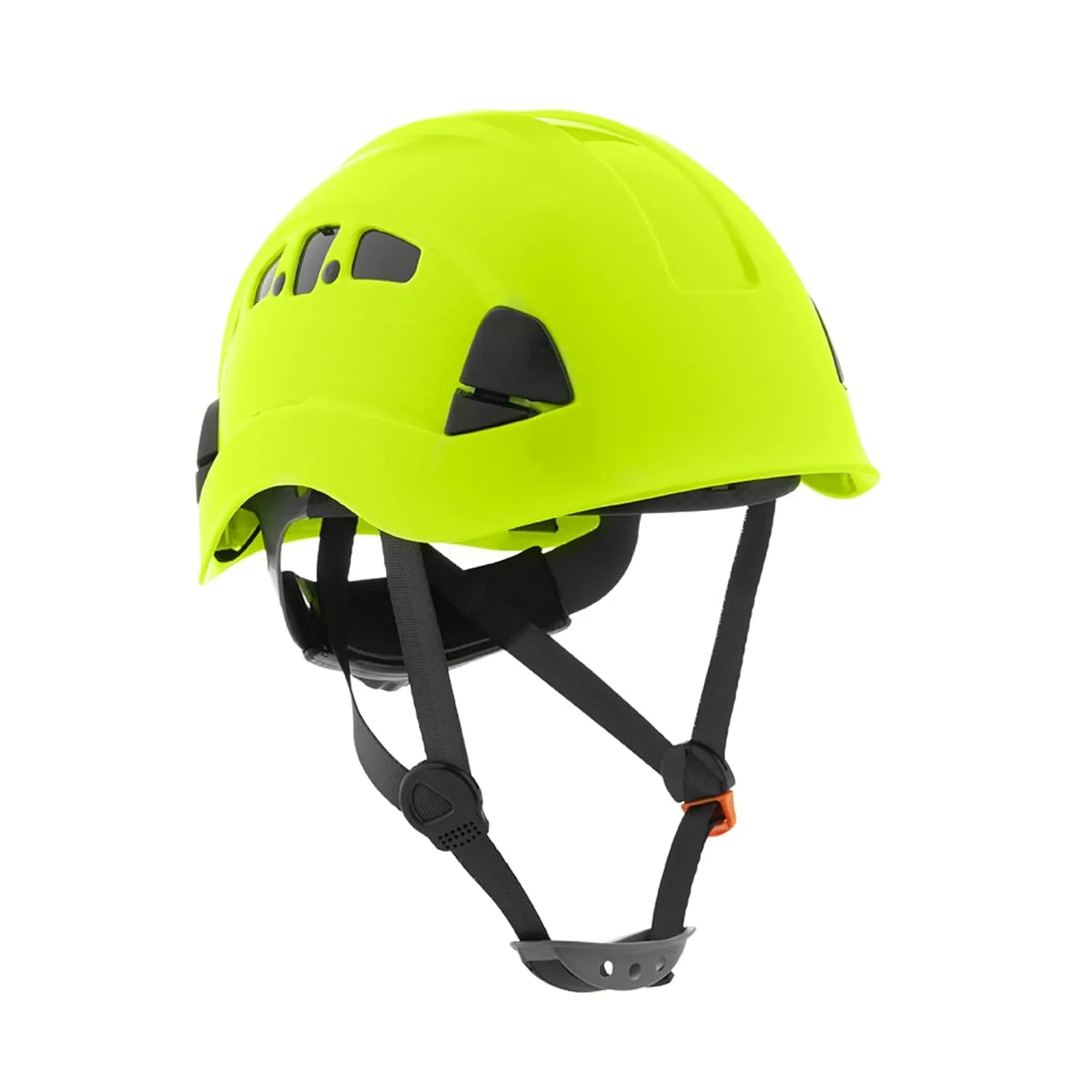 Jackson Safety CH400V Climbing-Style Hard Hat - Vented Construction Helmet with Chin Strap & Cup - ANSI Z89.1 & OSHA Compliant - (Multiple Colors)