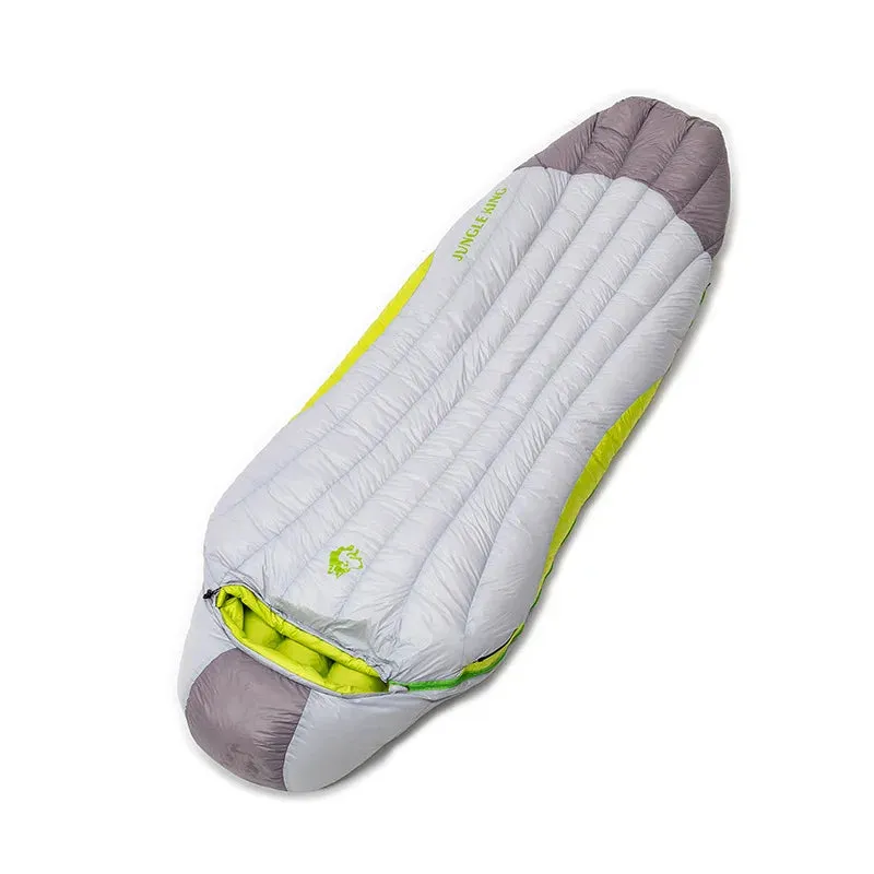 JUNGLE KING Adult Ultralight Mummy Duck Down Sleeping Bag