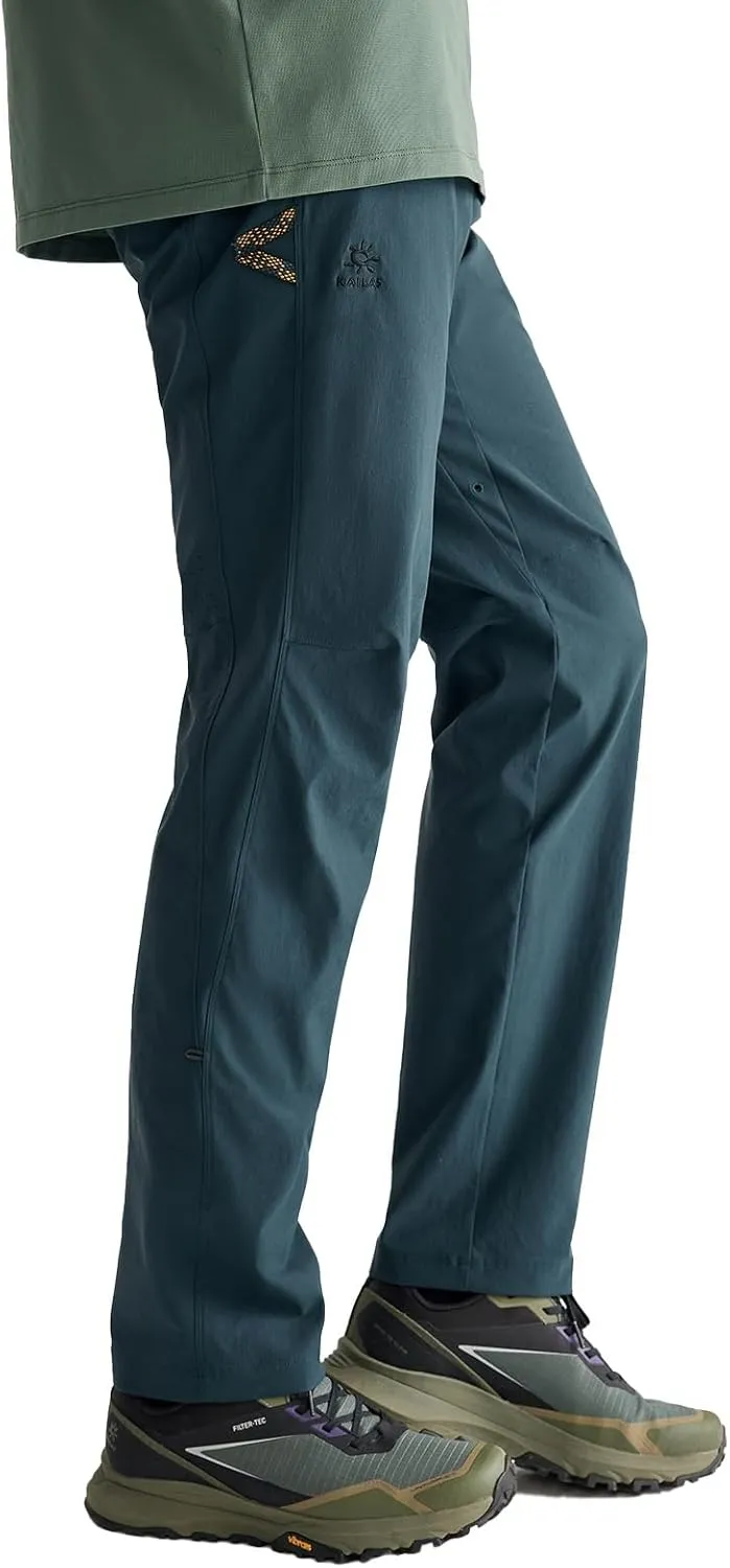 KAILAS Men's Climbing Pants Stretch Windbreaker Outdoor Hiking Lightweight Tactical Running Cargo Pants Breathable
