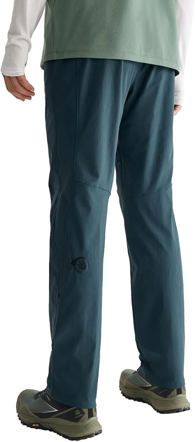 KAILAS Men's Climbing Pants Stretch Windbreaker Outdoor Hiking Lightweight Tactical Running Cargo Pants Breathable