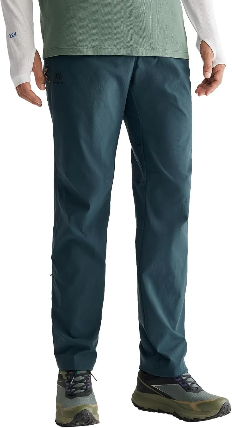 KAILAS Men's Climbing Pants Stretch Windbreaker Outdoor Hiking Lightweight Tactical Running Cargo Pants Breathable