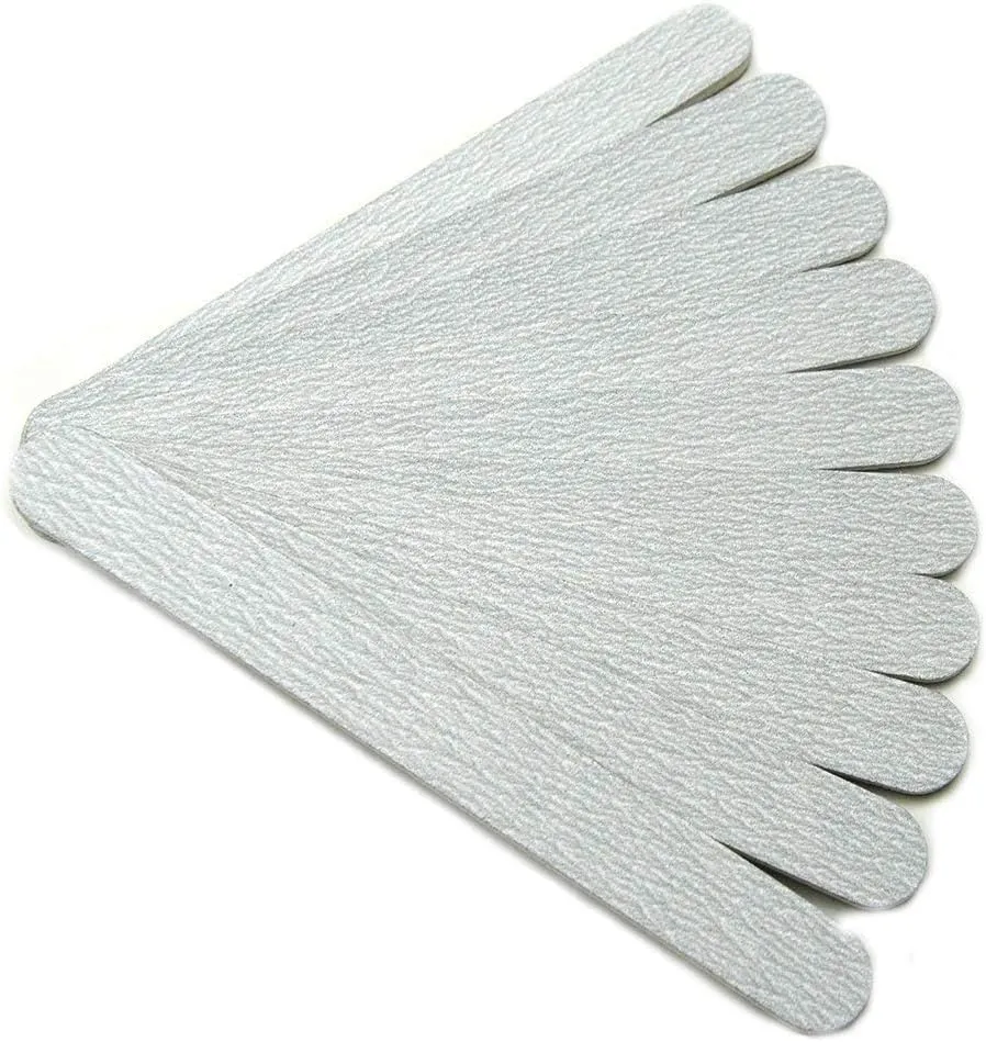 Karlash Professional Double Sided Emery Board 7" Zebra Nail File 100/100 50pcs