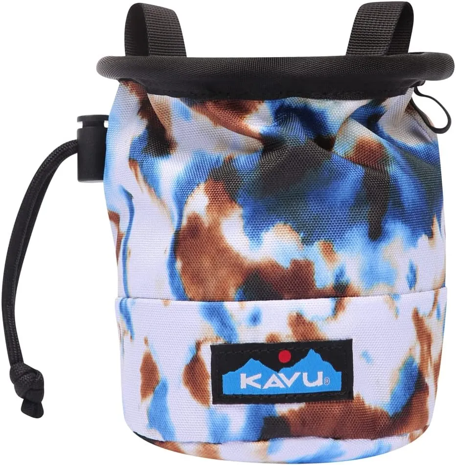 KAVU Peak Seeker Chalk Bag for Rock Climbing, Gymnastics, and Weightlifting