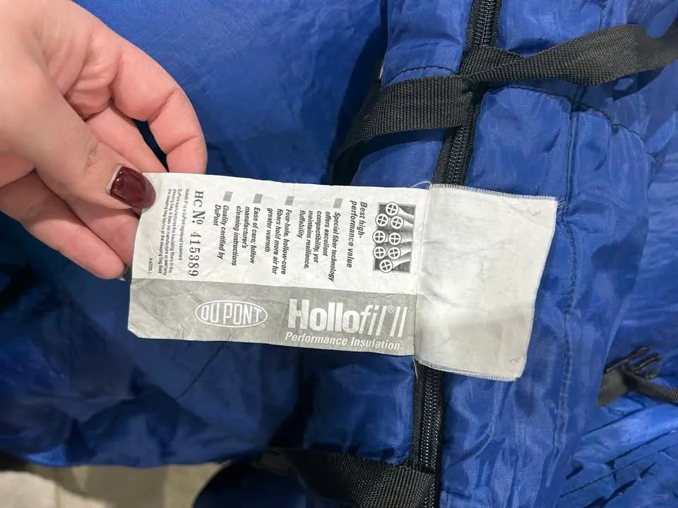 KELTY Ridgeway Sleeping Mummy Bags HOLLOFIL II Performance Insulation 35" x 90”- 2 availlable