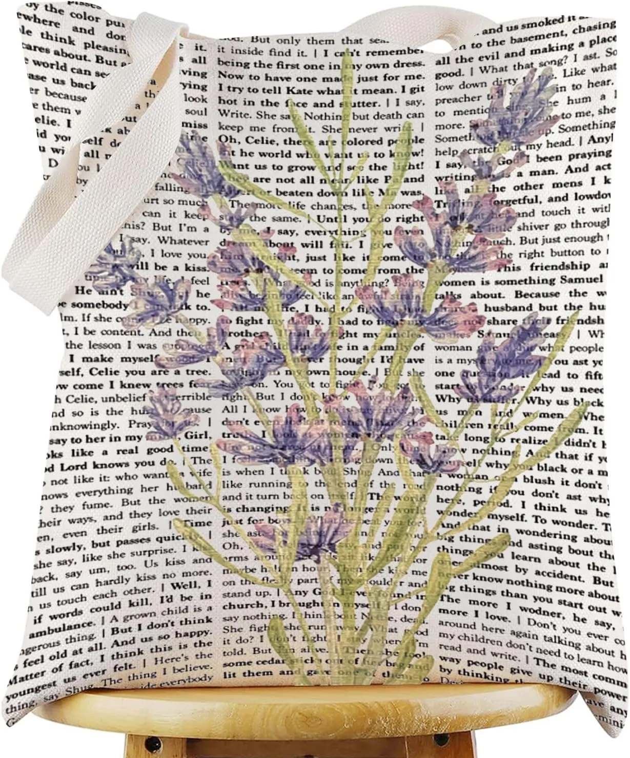 KEYCHIN Novel Tote Bag Novelist Fans Gifts Feminist Novel Shoulder Bag Black Women Magic Merchandise