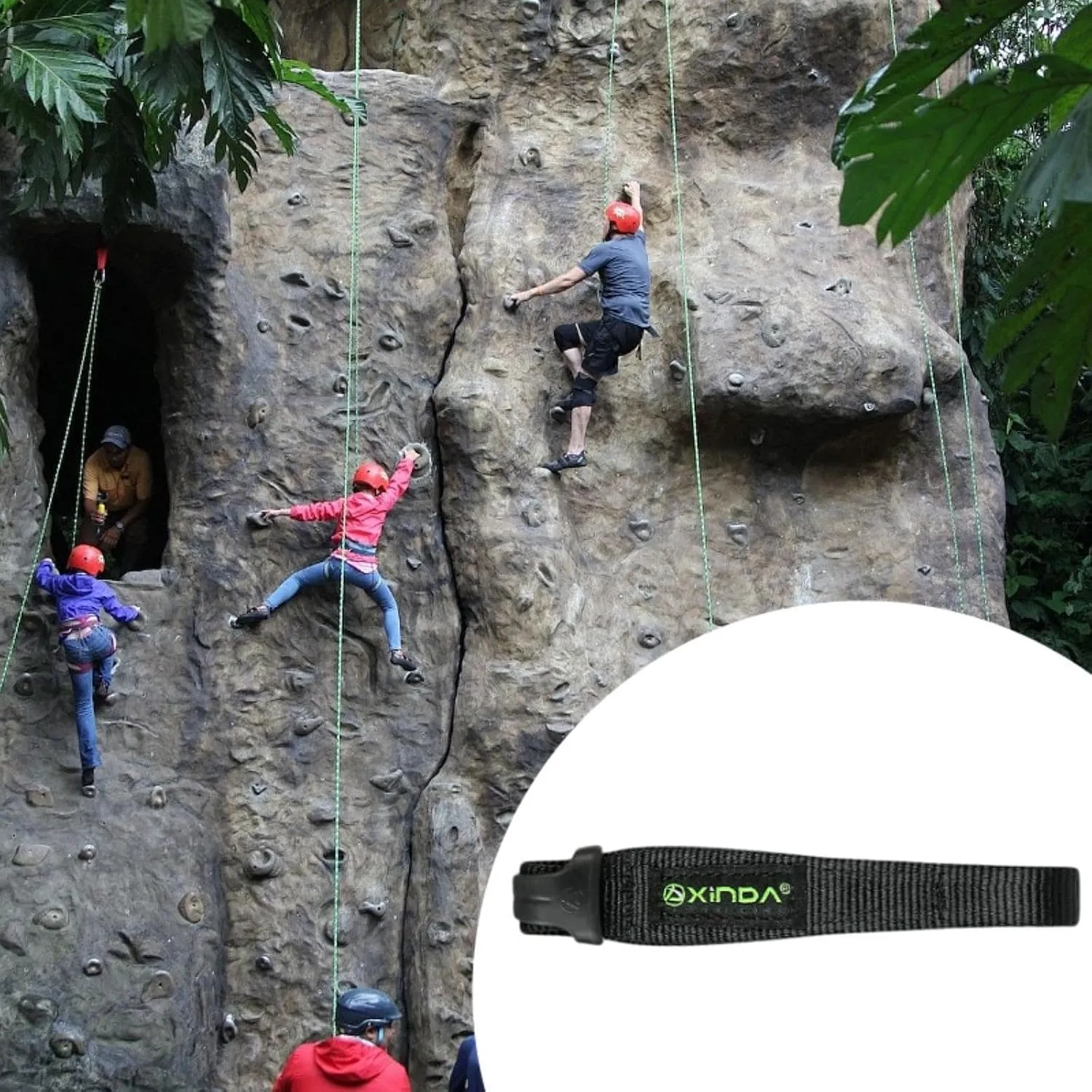 Keylock Quickdraw Flat Tape Quick Hanging Rock Climbing Quickdraw for Aid Climbing