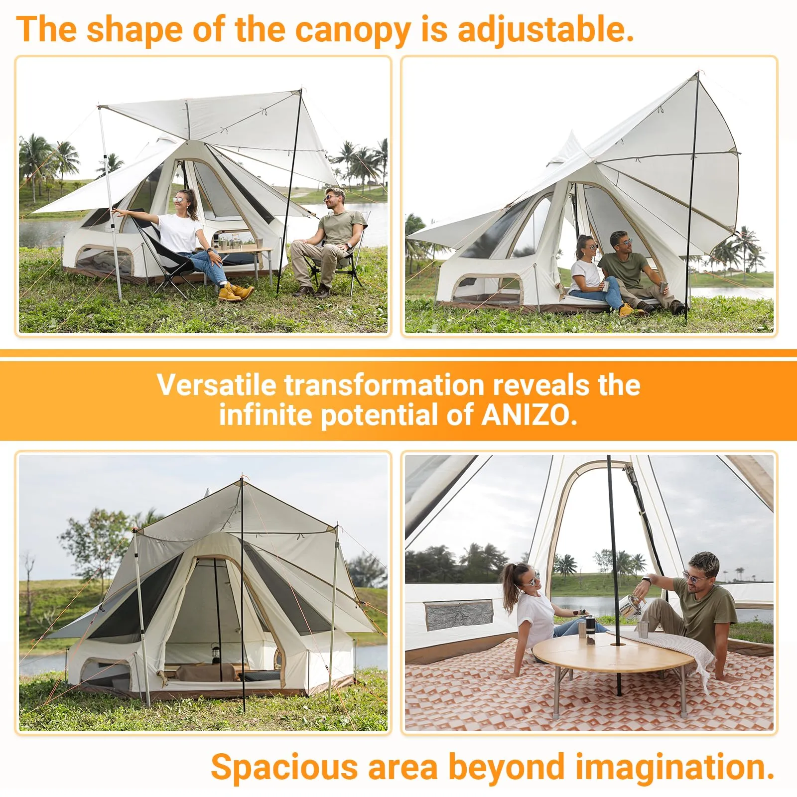 KingCamp Double Spire Tent & SNOWFLAKE Sleeping Bag Bundle