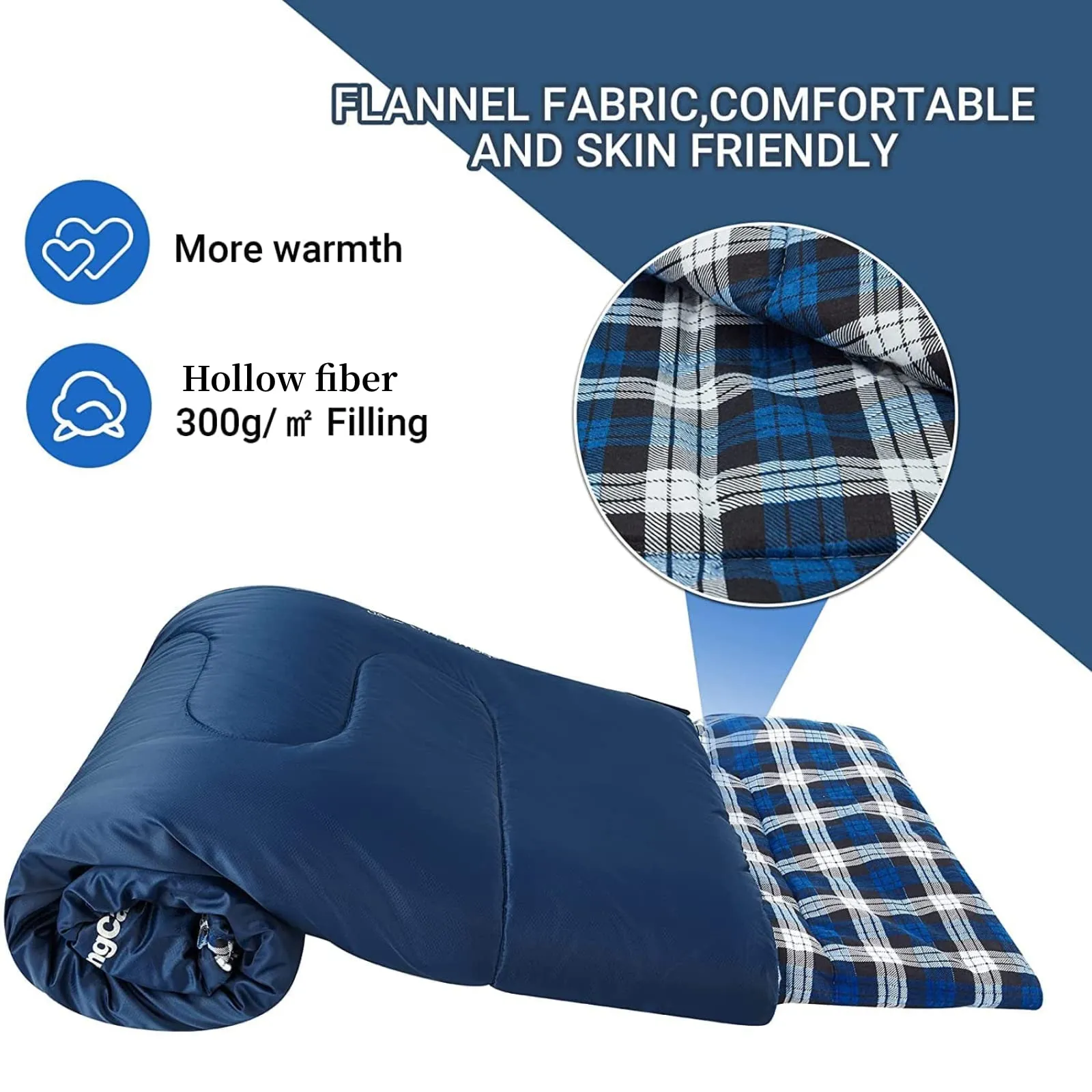KingCamp Double Spire Tent & SNOWFLAKE Sleeping Bag Bundle