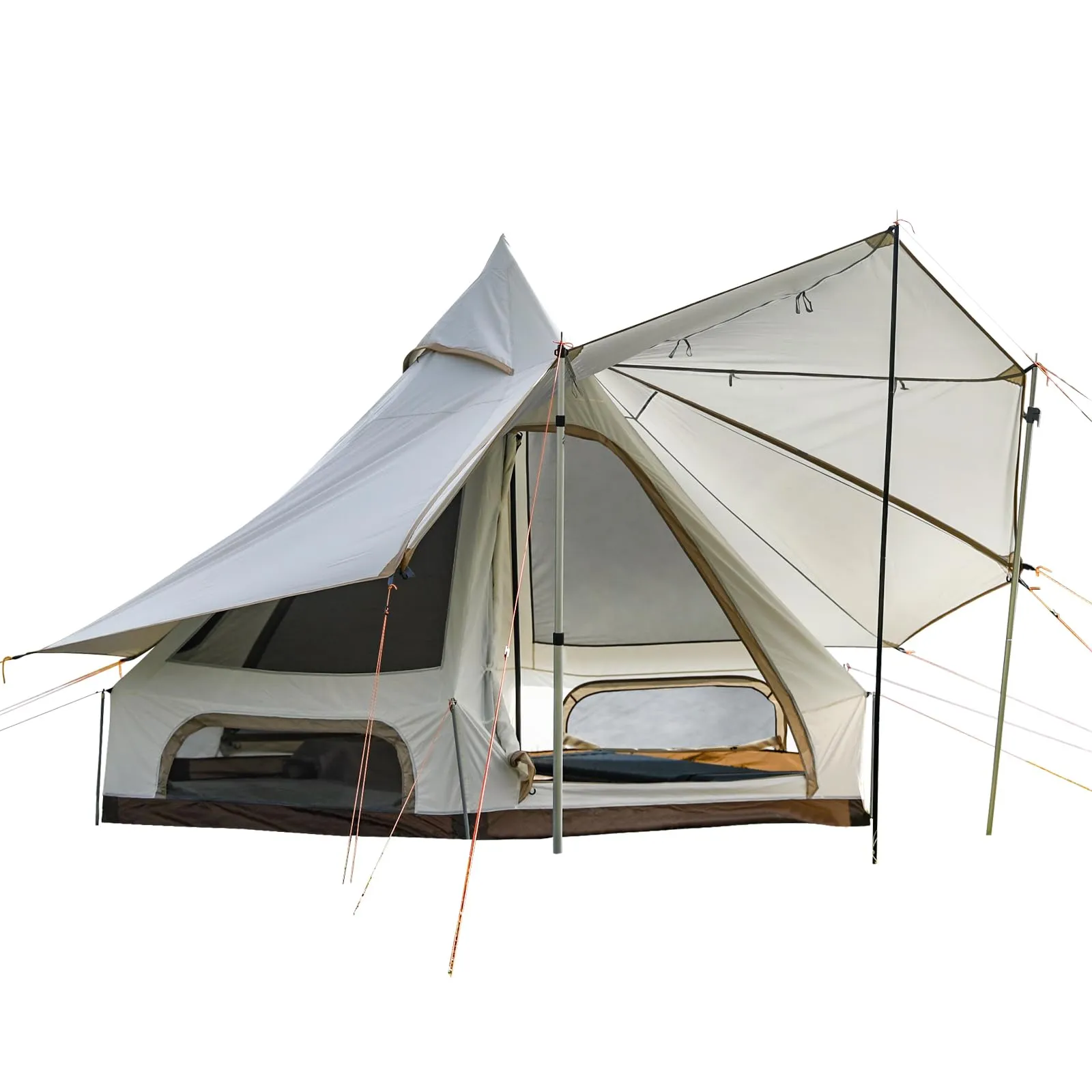 KingCamp Double Spire Tent & SNOWFLAKE Sleeping Bag Bundle