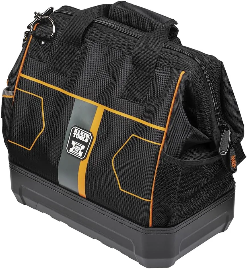 Klein Tools 62203MB MODbox Tool Bag, Part of the MODbox Mobile Workstation, 28 Pockets for Maximum Tool Storage, Internal Headlamp Bracket