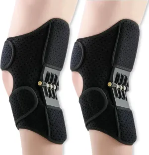Knee Assistive Device, Knee Booster, Knee Booster Brace Joint Support Spring Stabilizer, for Climbing and Squatting