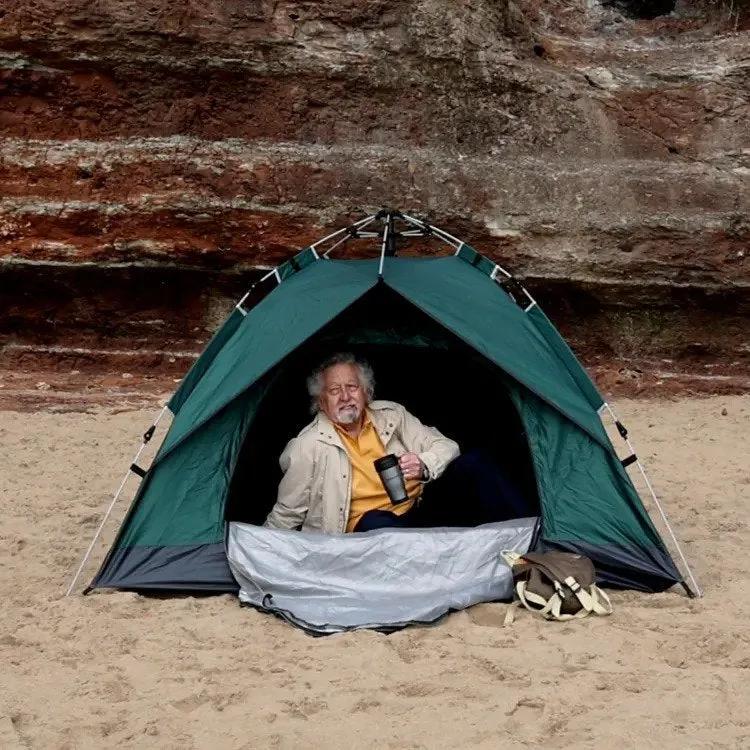 Large-Sized 3Secs Tent (For 2-3 Person, US)   Free Camping Checklist
