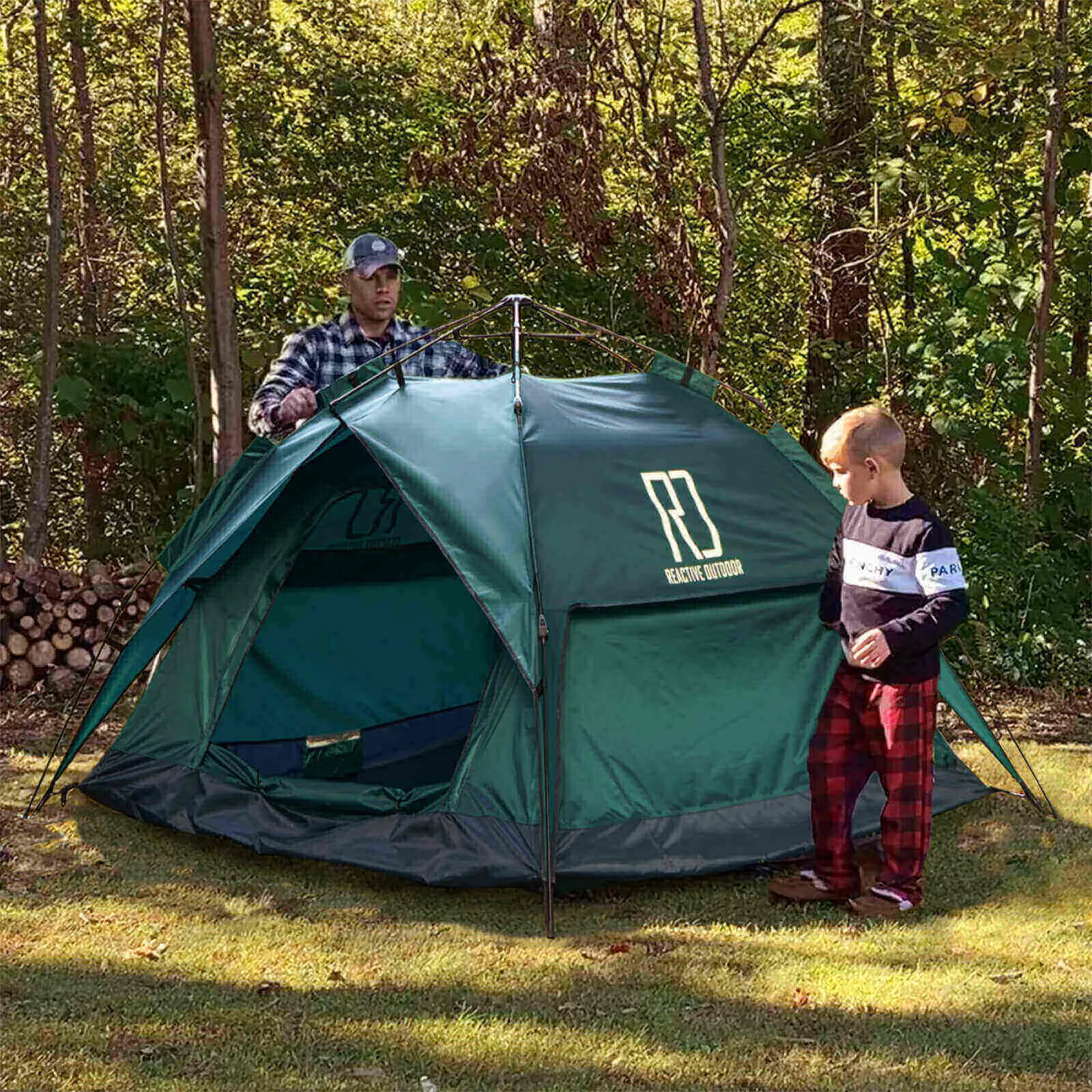 Large-Sized 3Secs Tent (For 2-3 Person, US)   Free Camping Checklist