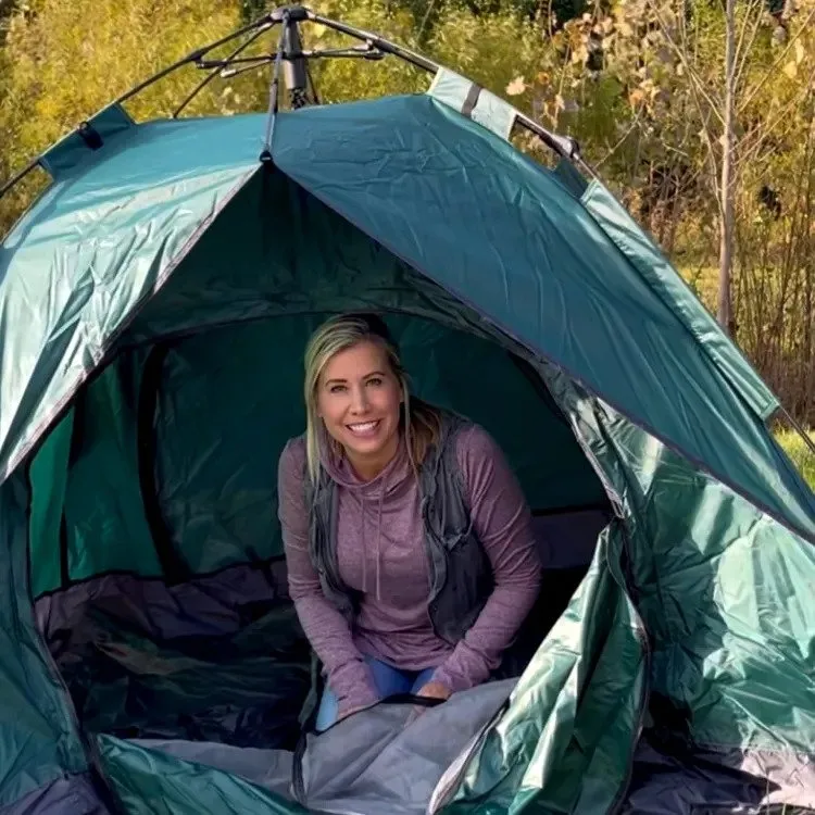 Large-Sized 3Secs Tent (For 2-3 Person, US)   Free Camping Checklist
