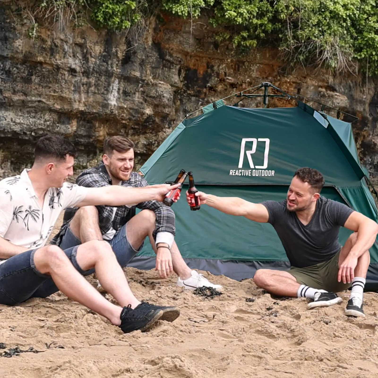 Large-Sized 3Secs Tent (For 2-3 Person, US)   Free Camping Checklist