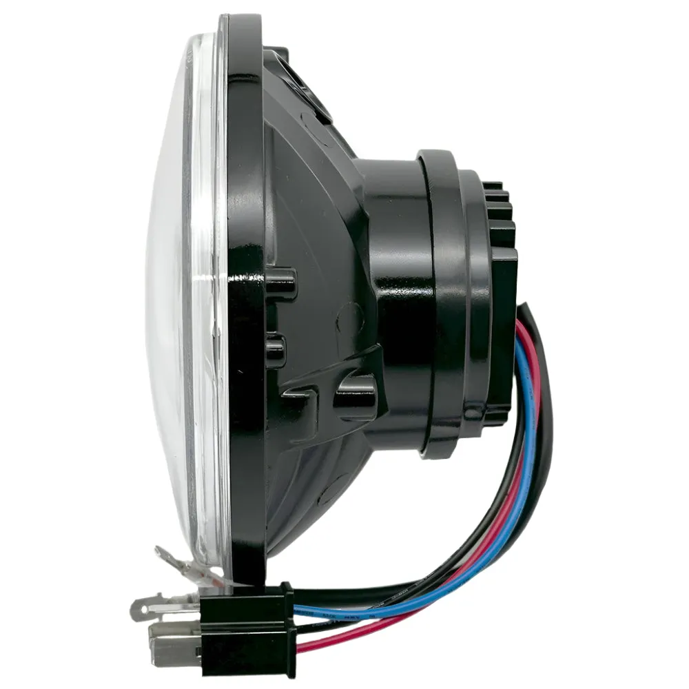 LED Replacement 5 3/4" Headlamp With Built-in Driving Light