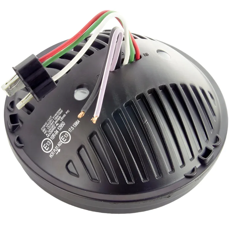 LED 'STEALTH' Headlamp 7" Pair