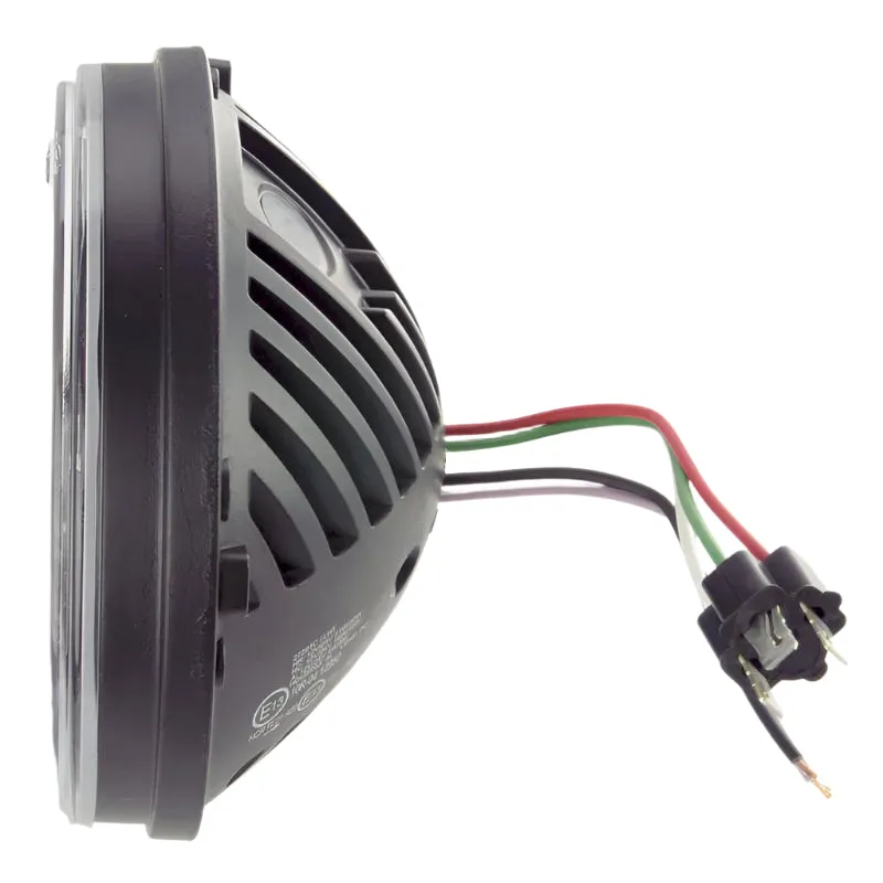 LED 'STEALTH' Headlamp 7" Pair