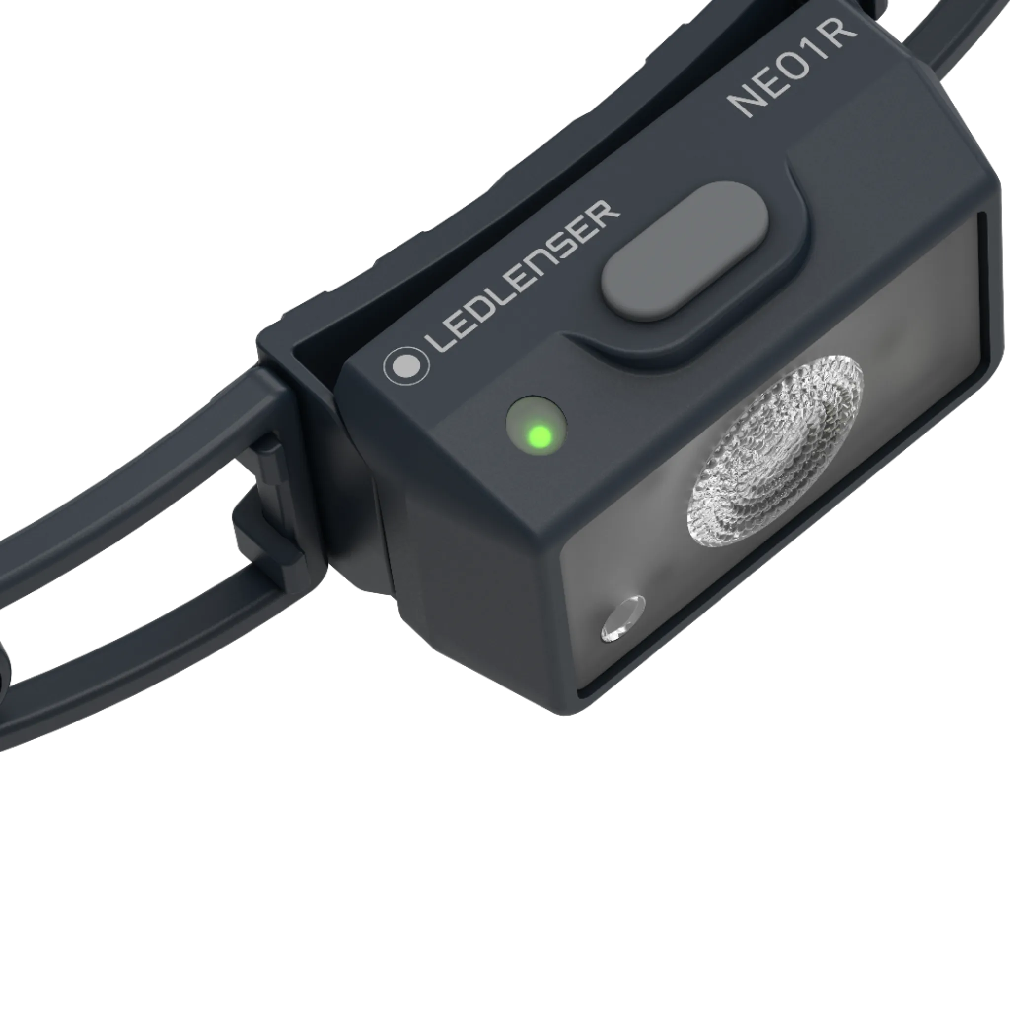 Ledlenser NEO1R 250lm Wide Beam 39gm Rechargeable Running Headlamp Grey