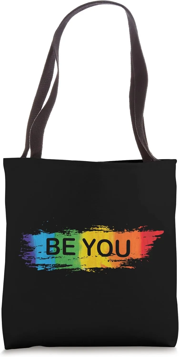 LGBT "Be yourself" Tote Bag
