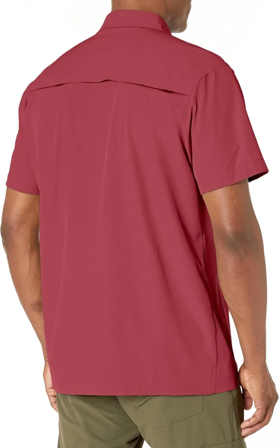 Little Donkey Andy Men's Lightweight Short Sleeve Shirt Quick Dry Stretch Shirt for Hiking Travel, UPF50