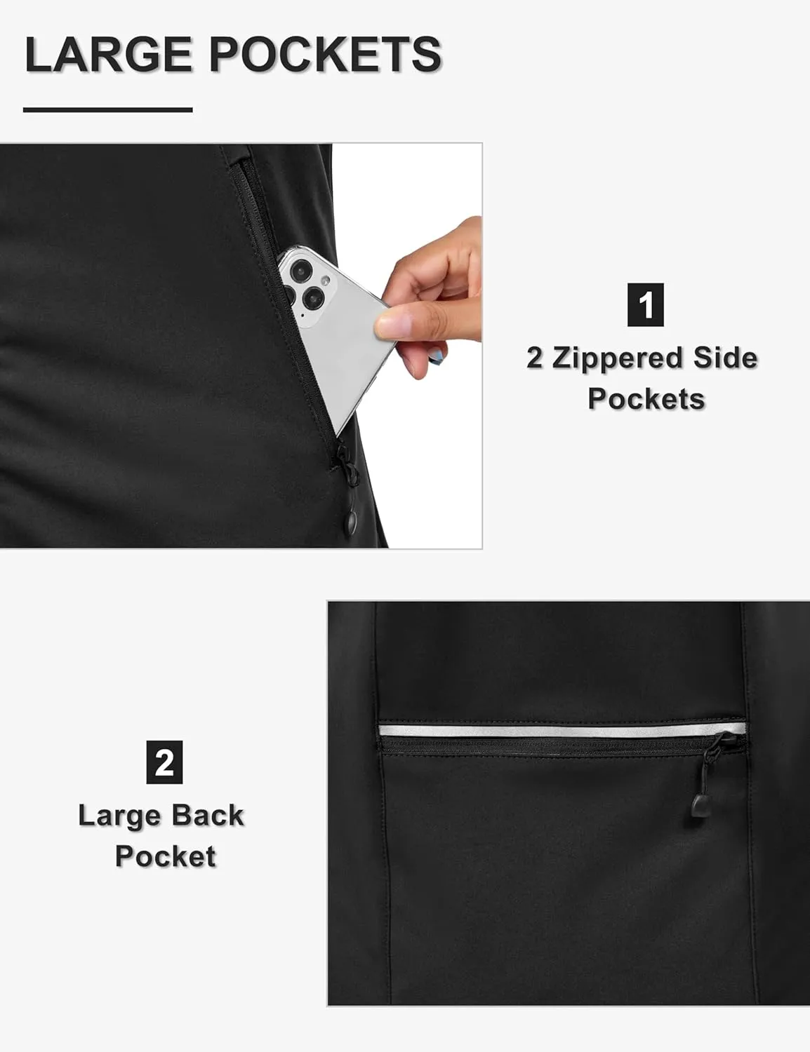 Little Donkey Andy Women's Short Sleeve Jacket Windproof Lightweight Vest for Golf Hiking Running