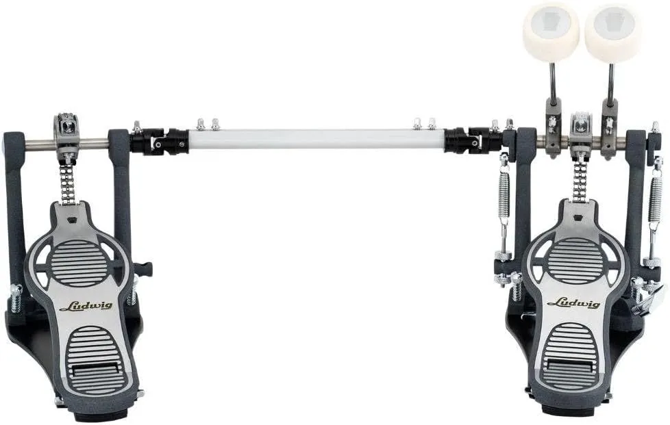 Ludwig L204SF Speed Flyer Double-Bass Kick Drum Pedal with Carring Bag