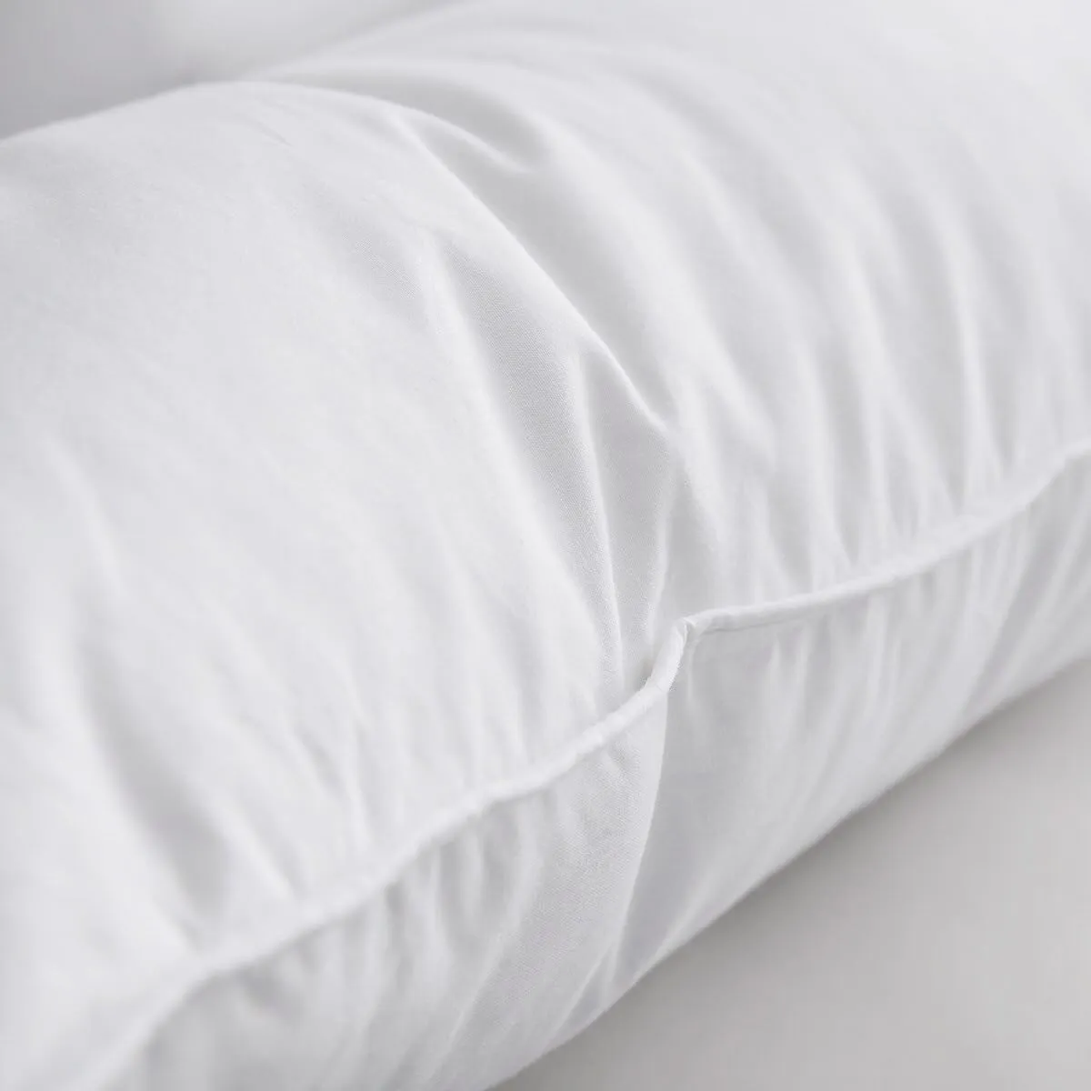 Luxury Feathers Down Pillows Queen Size Set of 2, Hotel Quality Fluffy Bed Pillows, Soft Pillows for Sleeping, Organic Cotton Cover(20x28”, Pack of 2)