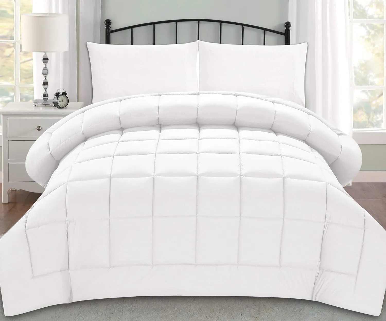 Luxury White Down Alternative Comforter Duvet Insert Twin XL Extra Long