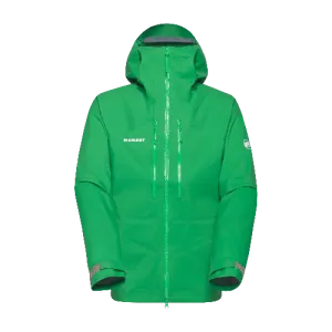 Mammut Men's Taiss HS Green Hooded Jacket - Pinea Medium Regular Fit